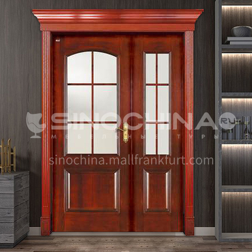 G Congo Sapele Luxury Classic Style New Style Outdoor Door Entry Door Log Door Anti-theft Security 20